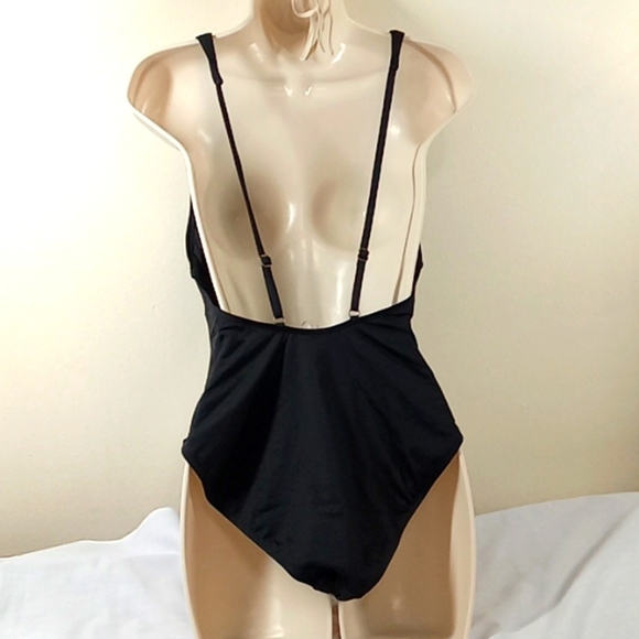 NEW Andie Bathing Suit Sz ST Black Swimwear Sardinia One Piece Swim - Picture 2 of 6